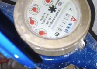 水表转动检查